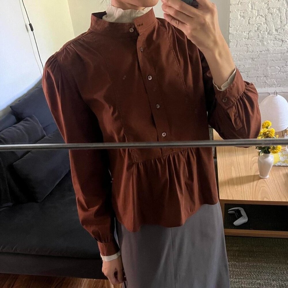 Lovely Miu Miu blouse 🤎